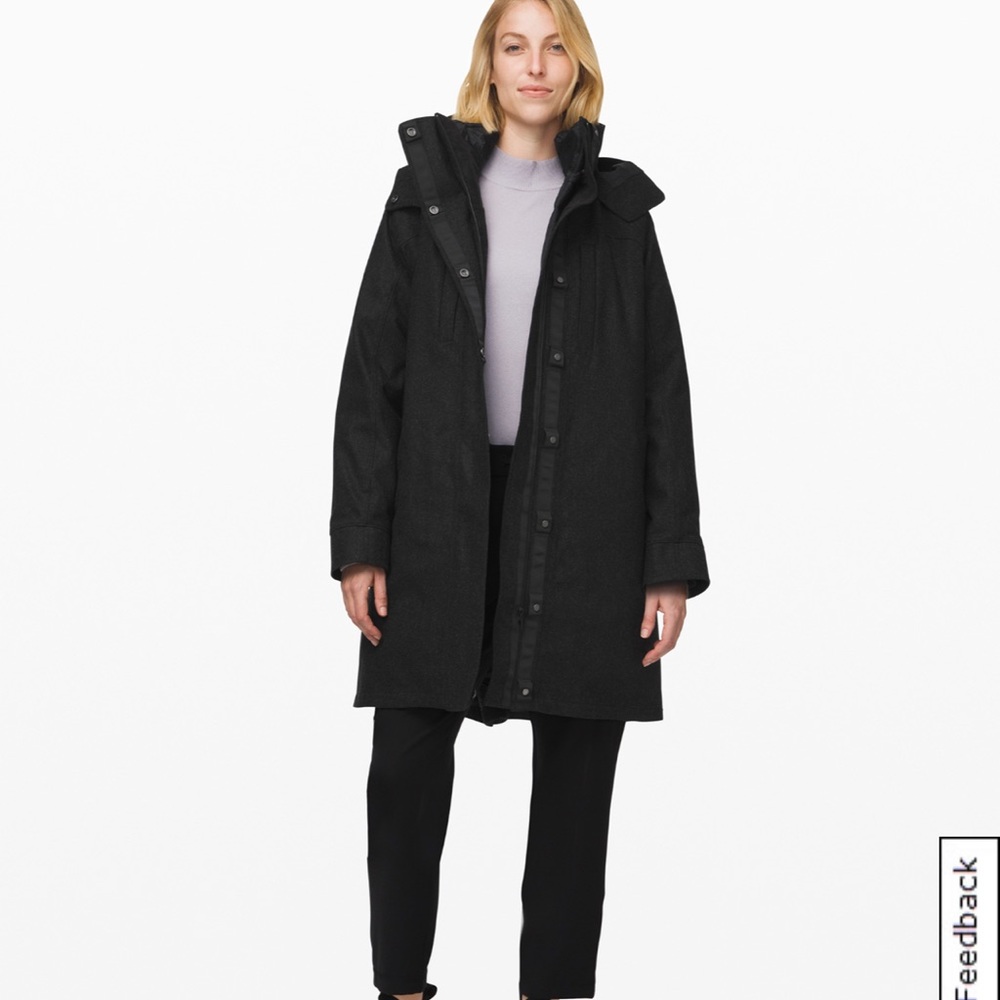 Lululemon Wool 3 in 1 Jacket
